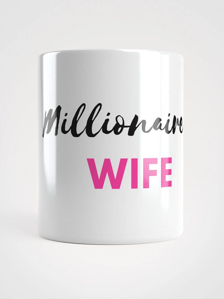 Millionaire's WIFE White Glossy Mug product image (1)