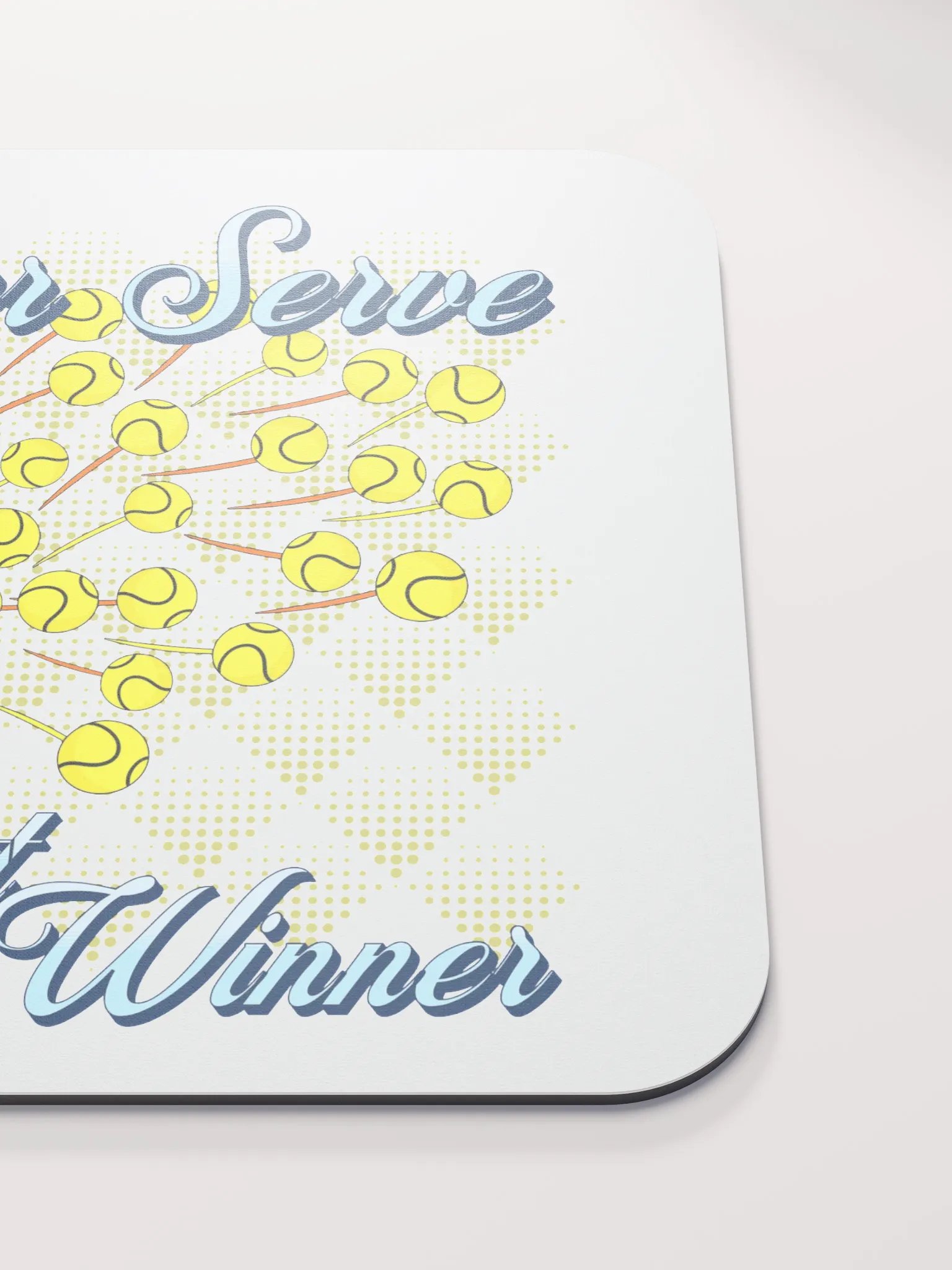 Dandelion Tennis Power Server Crosscourt Winner Mouse Pad product image (5)