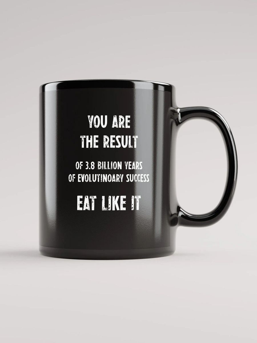 Eat Like It Mug Black product image (1)