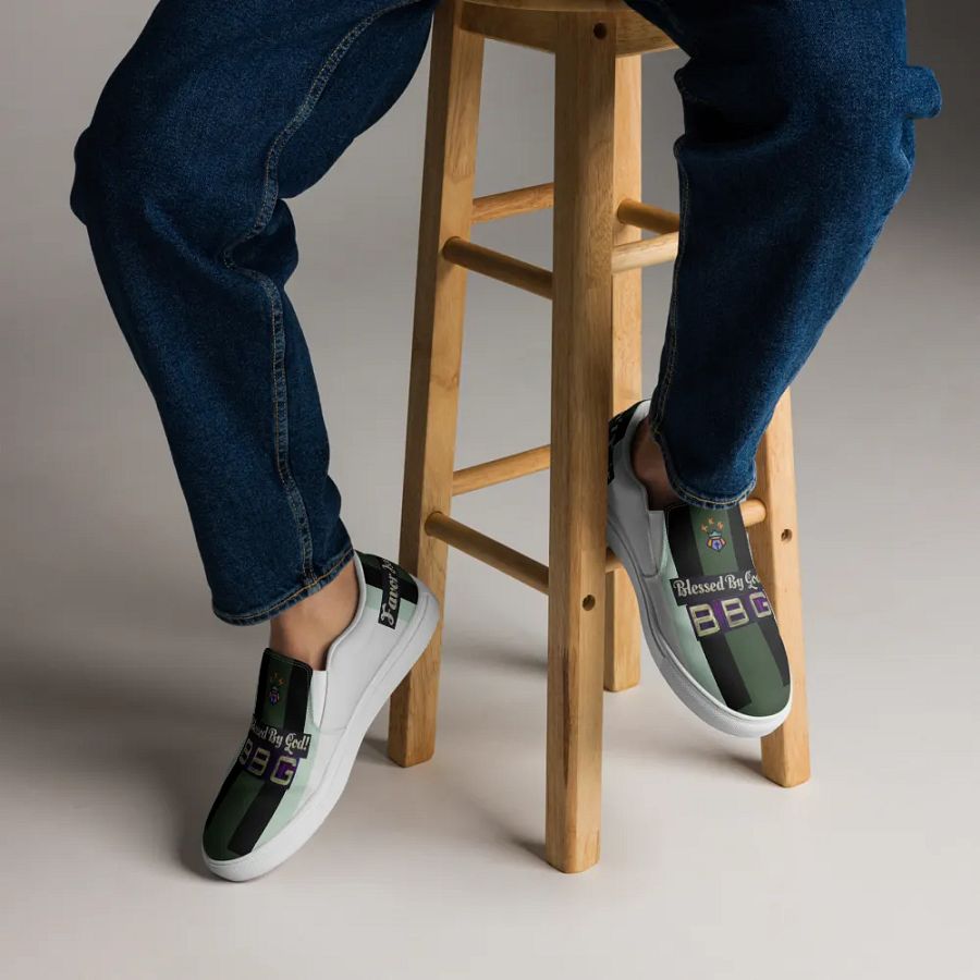 BBG Green & Black Men's Slip Ons product image (6)