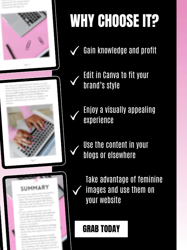 MRR/PLR Pinterest Marketing eBook product image (7)