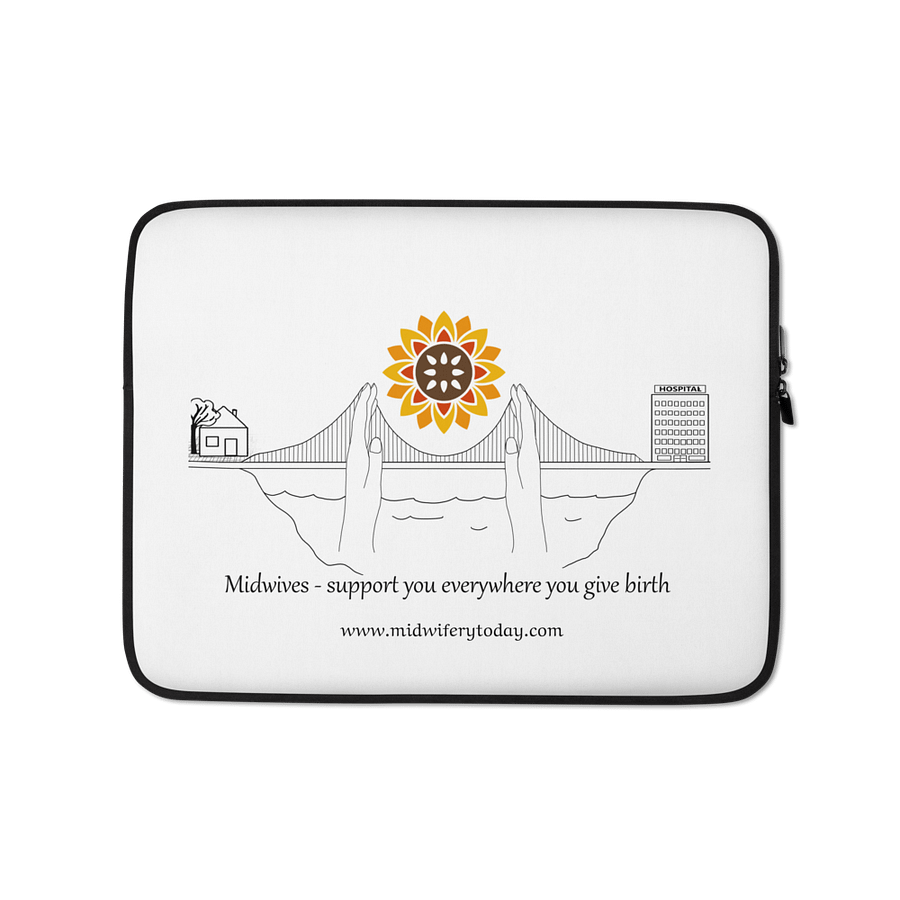 Midwives Support you Everywhere You Give Birth Laptop Sleeve product image (1)