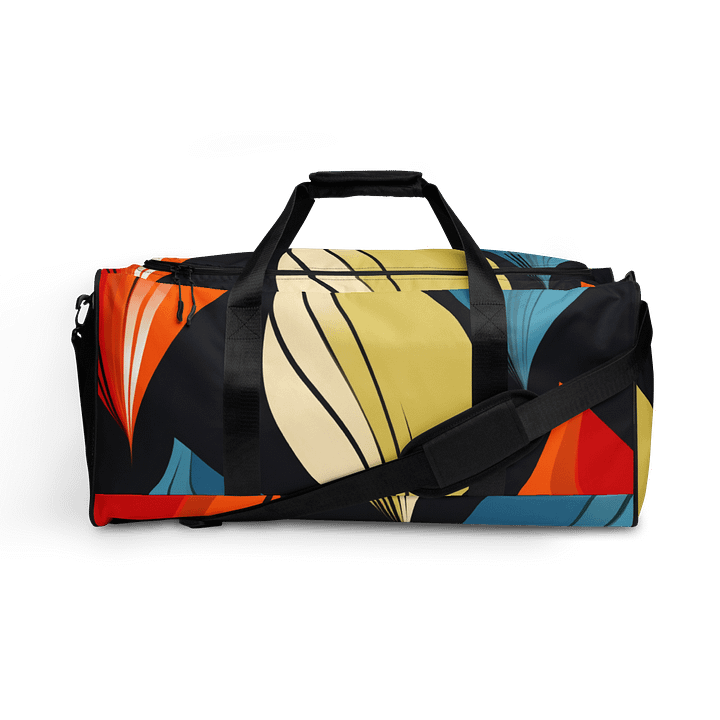 Vibrant Leafy Dreams All-Over Duffle Bag product image (1)