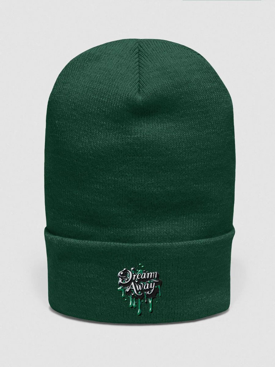 Yupoong Cuffed Beanie | AI design dream away product image (2)