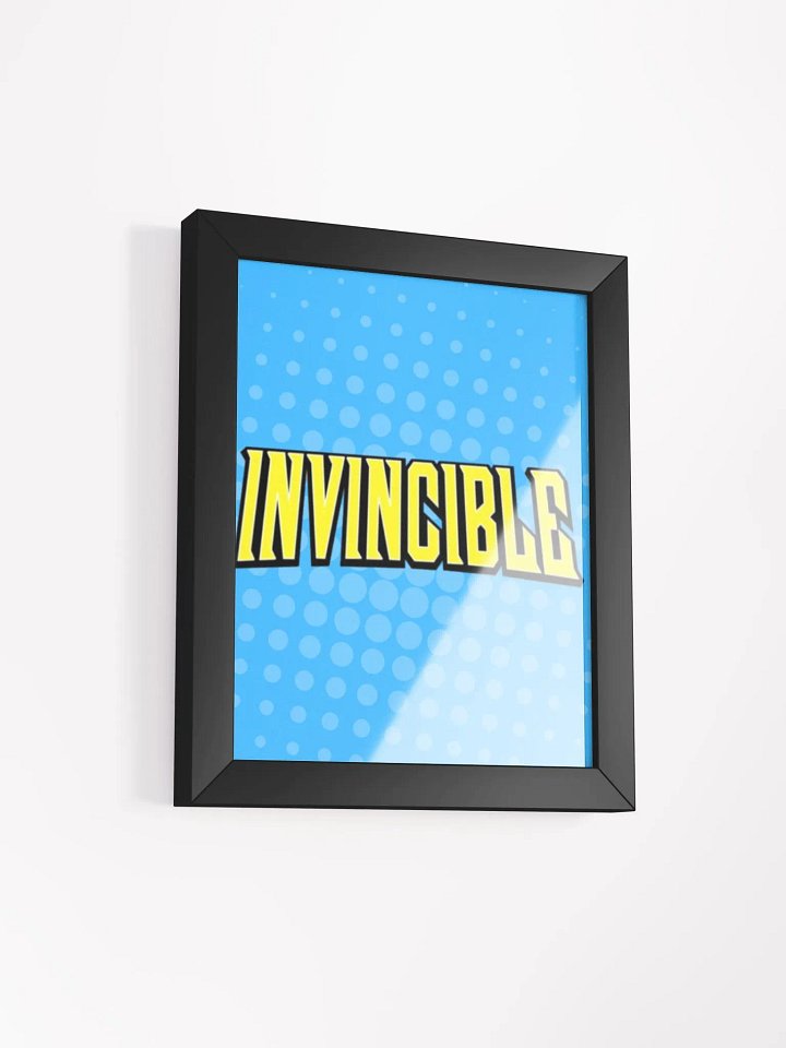 Invincible Blue Poster product image (8)