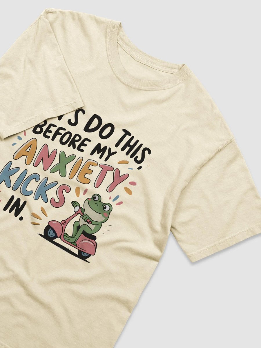 Anxiety Frog Scooter Ride Tee product image (3)