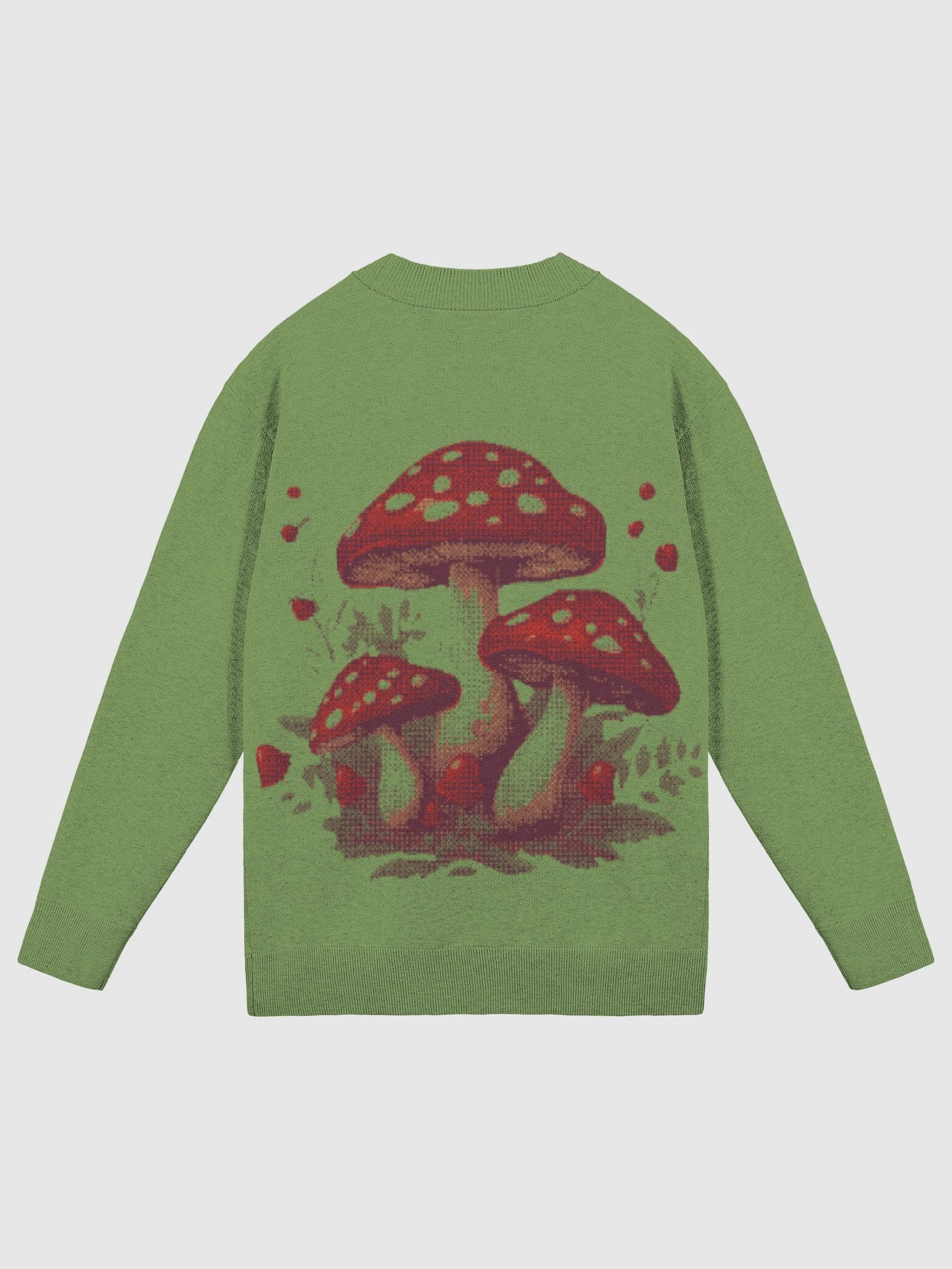 Enchanted Mushroom Jacquard Cardigan product image (6)
