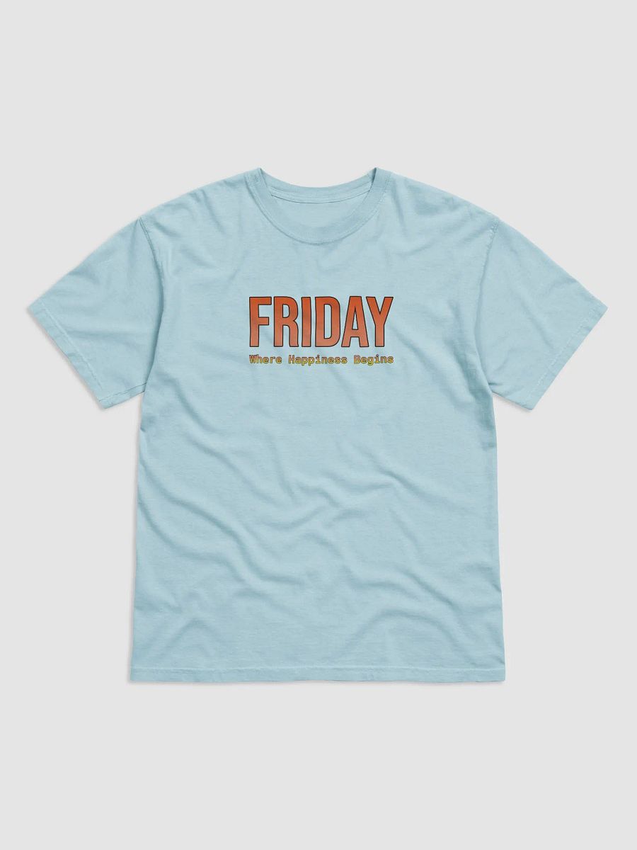 Funny Friday T-shirt - Bright colors – Where Happiness Begins product image (2)