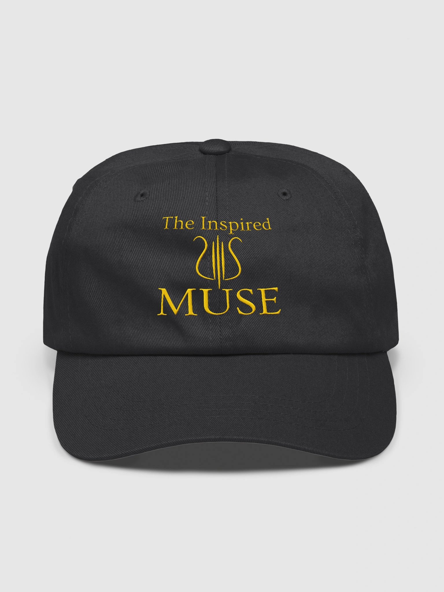 The Inspired Muse Logo Embroidered Classic Hat (gold logo) product image (2)