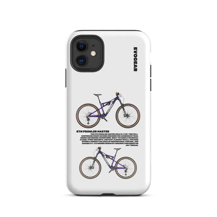 White KTM Prowler Master 2024 iPhone Case product image (47)