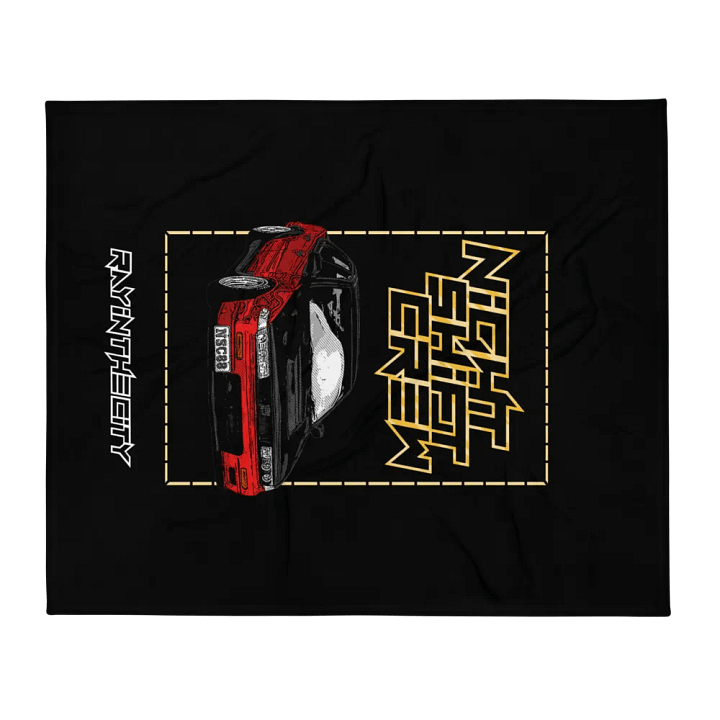 NightShiftCrew Throw Blanket product image (2)