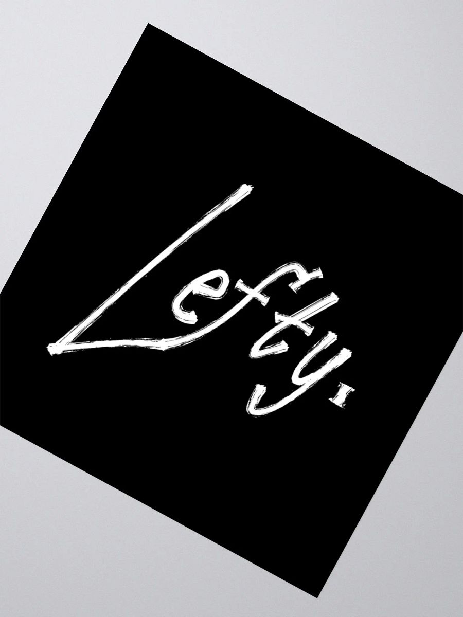 Lefty. "LOGO STICKER" product image (2)