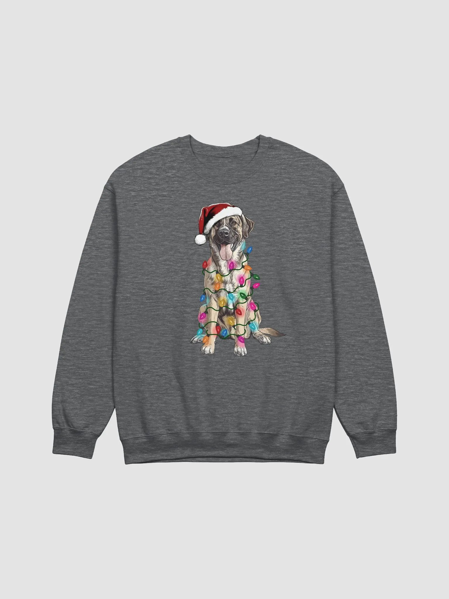 Funny Anatolian Shepherd Dog(Brindle Pinto) Christmas Sweatshirt product image (3)