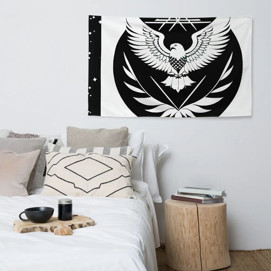 Majestic Eagle All-Over Flag product image (4)