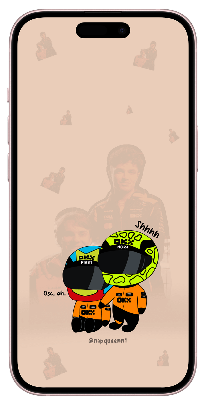 Landoscar Las Vegas GP 2024 - Phone Wallpaper product image (1)