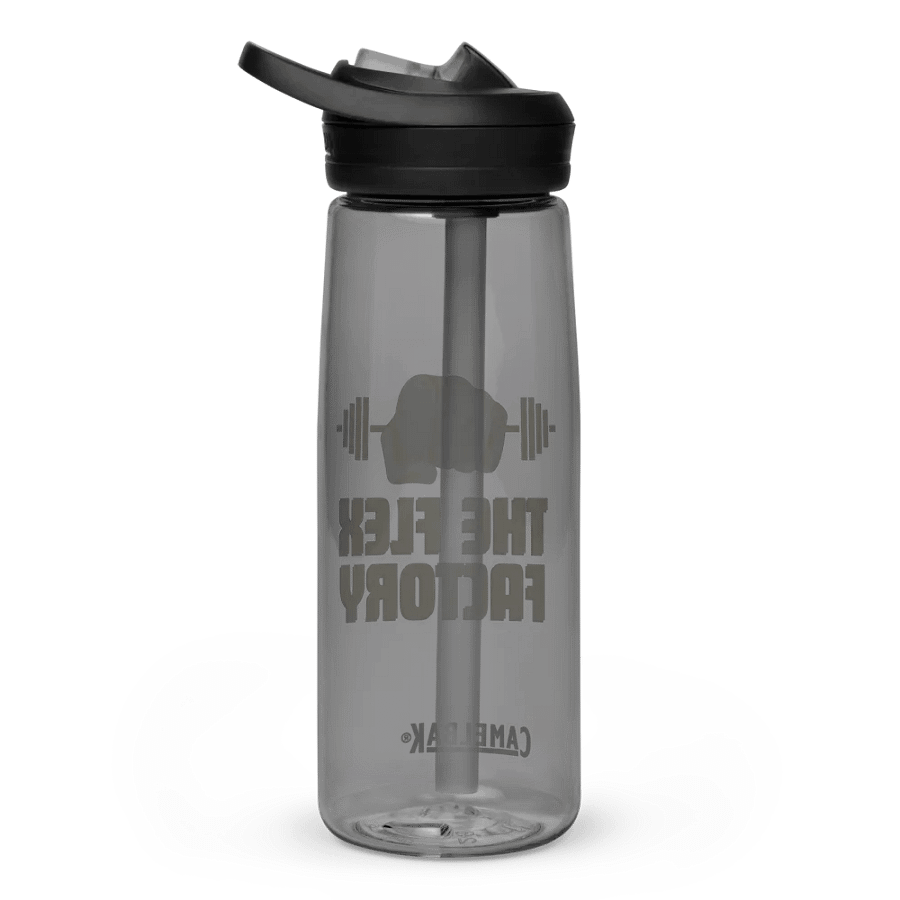 Official Flex Factory Weight Room Water Bottle Yellow product image (4)