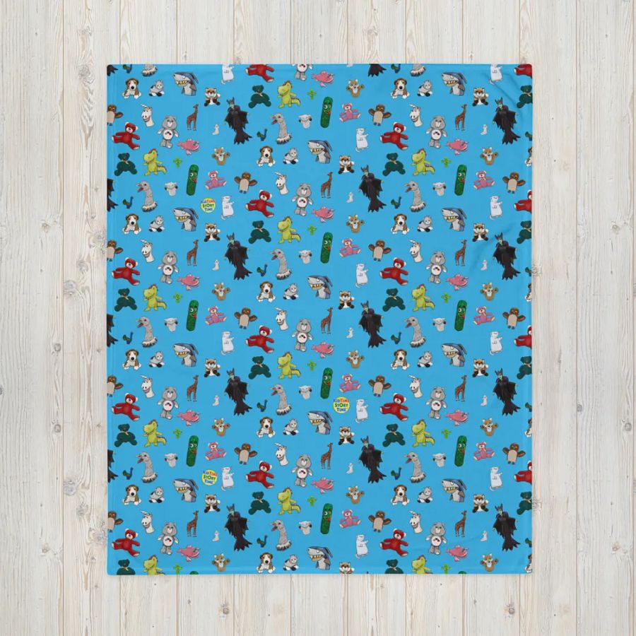 Blue KidTime StoryTime Family Blanket product image (4)