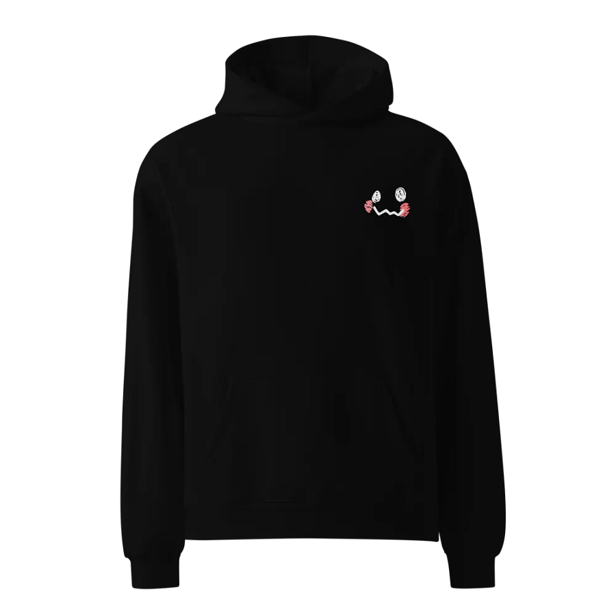 Fake Smile (White) - Oversized Hoodie product image (2)