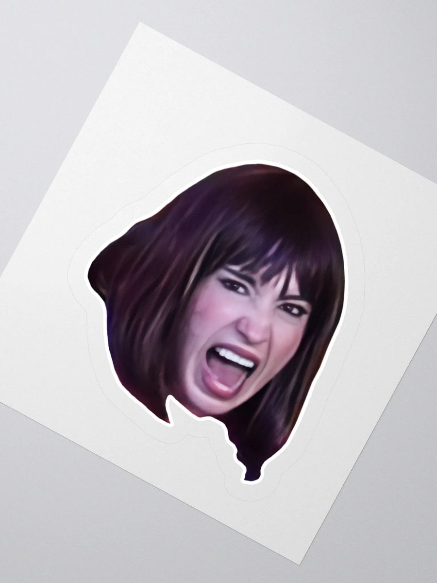 Sunfyre Screaming Face Sticker product image (3)