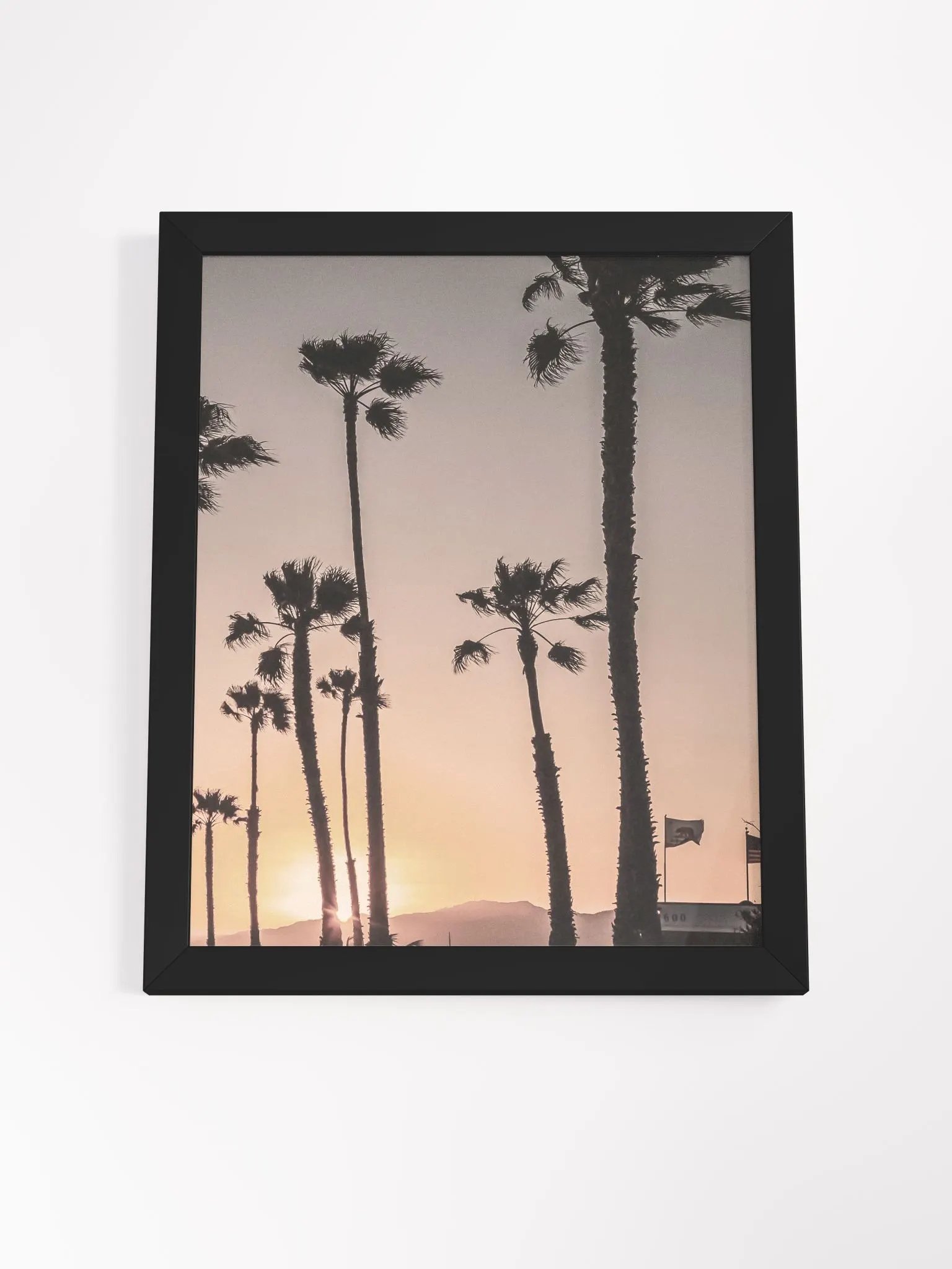 California Sunset - Framed High-Quality Matte Poster product image (4)