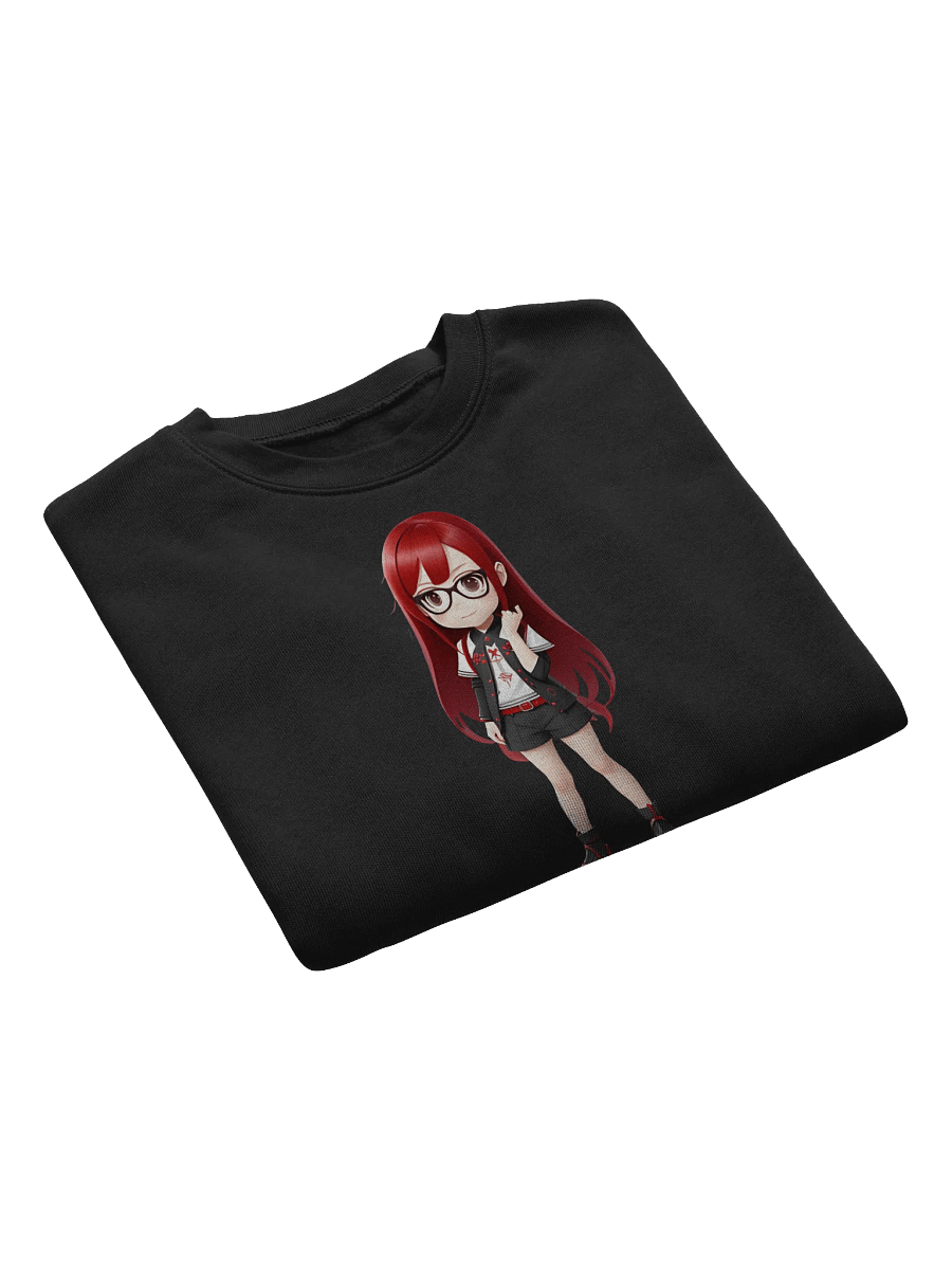 (Red CHIBI) K Crop Sweatshirt product image (7)