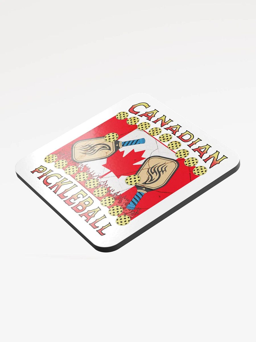 Canadian Flag Pickleball Flame Coasters product image (3)