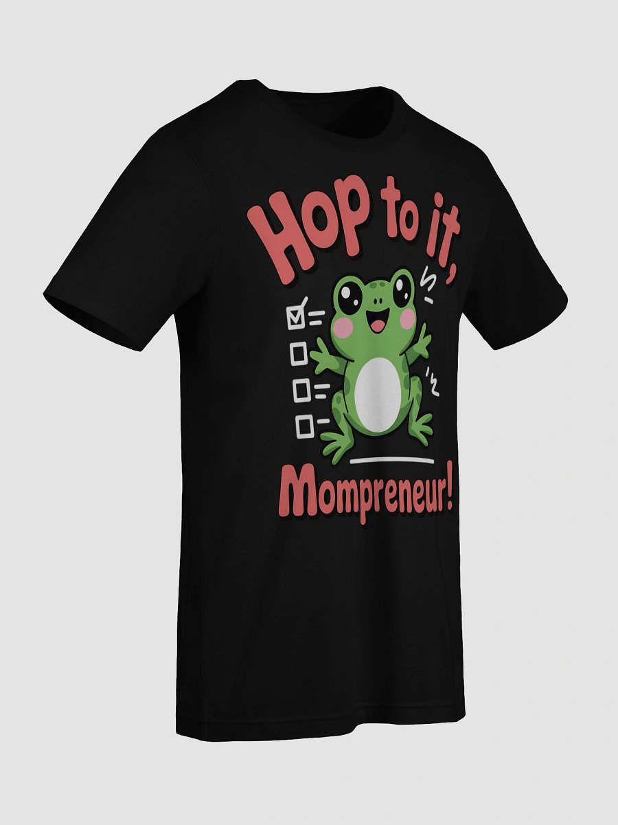 Cheerful Mompreneur Frog T-Shirt product image (90)