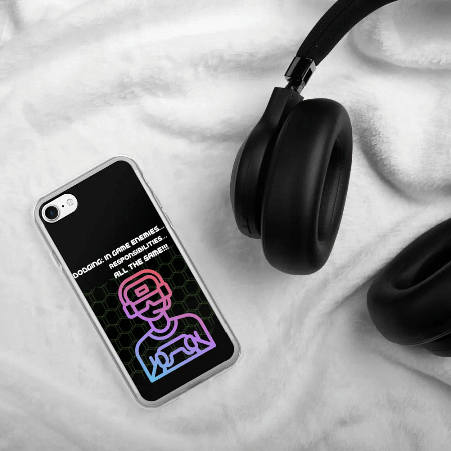 Gamer's Responsibility Dodger iPhone Case product image (330)