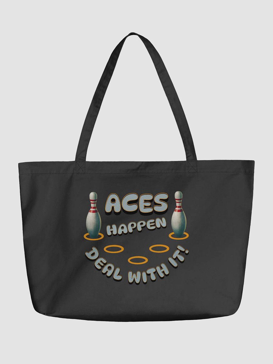 Aces Happen Deal With It Power Eco-Friendly Tote product image (2)