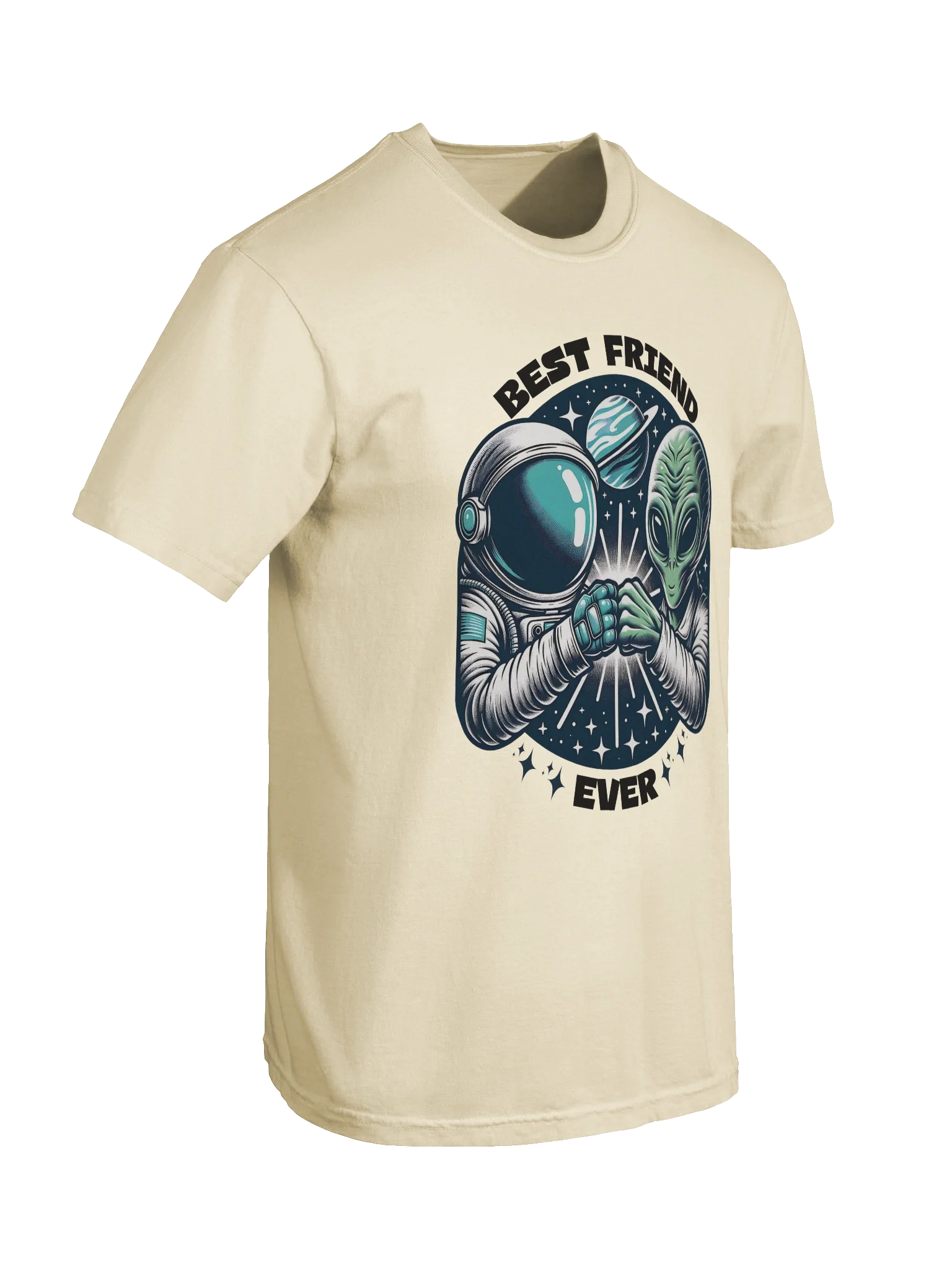 Vintage Best Friend Ever Relaxed Fit Unisex T-Shirt product image (4)