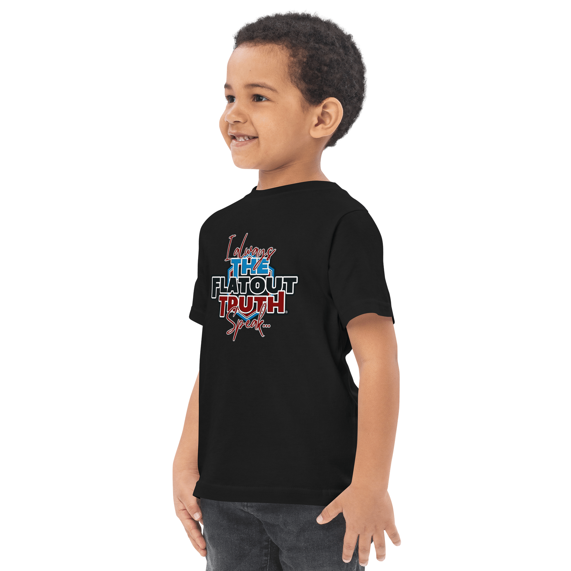 The Flat Out Truth Toddler Jersey Tee product image (4)