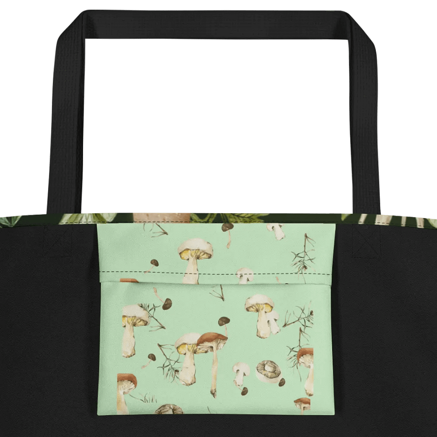 Mushroom Delight Tote Bag w/ Inside Pocket product image (2)