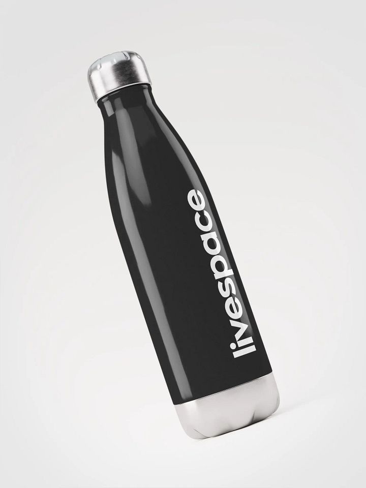 Logo Water Bottle, Black product image (2)
