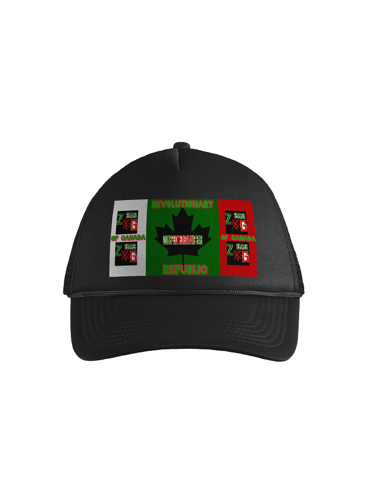 Zombfected Revolutionary Republic of Canada Flag Cap product image (1)