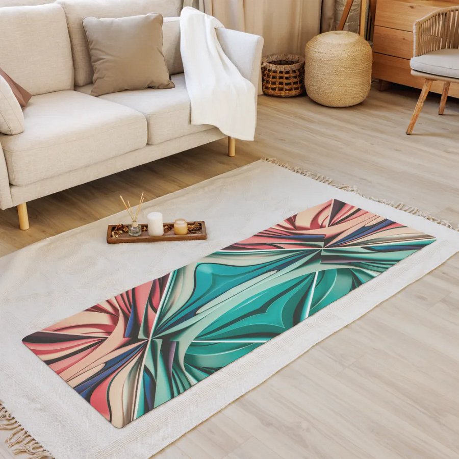 Graphic Grove Anti-Slip Yoga Mat with Microsuede Top - 24″ × 68″ product image (11)