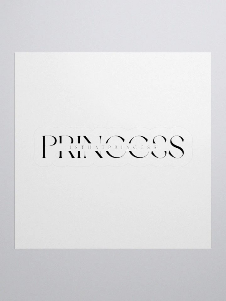 Metallic Princess Kiss Cut Stickers product image (2)
