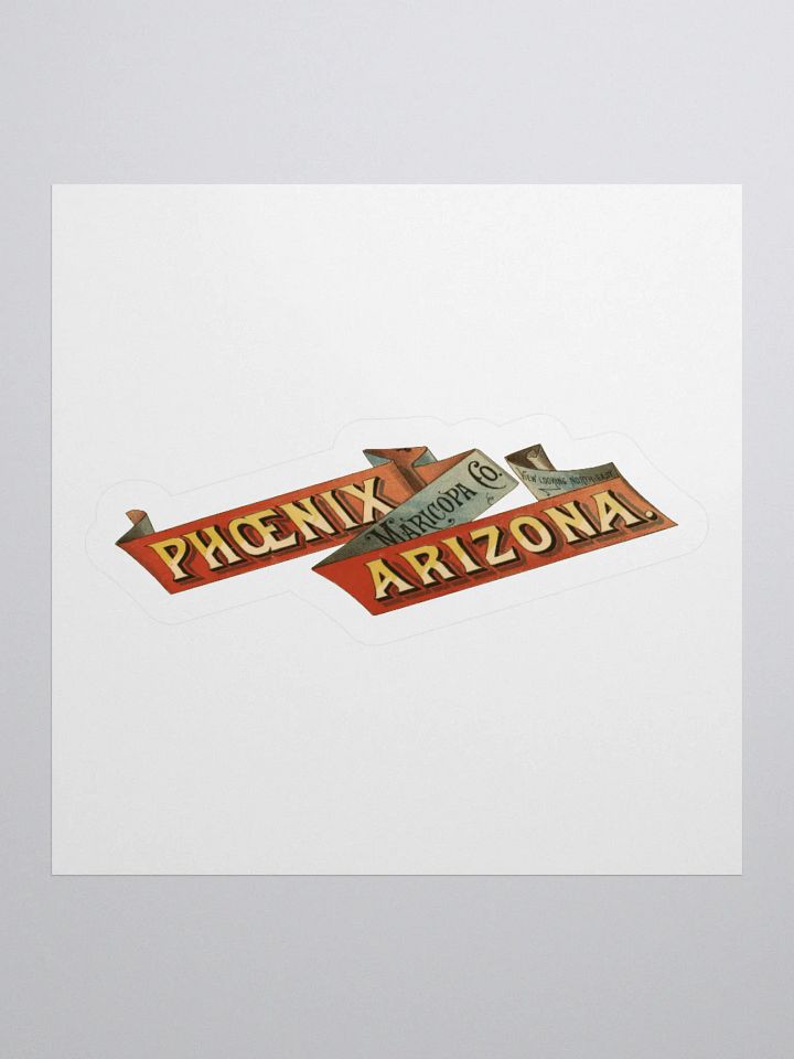 Phoenix Arizona 1885 Sticker product image (1)