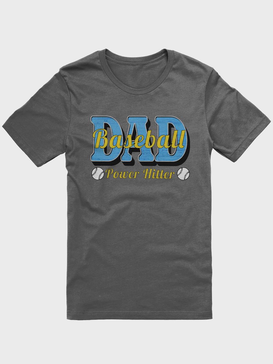 Dad Baseball Power Hitter T-Shirt product image (1)