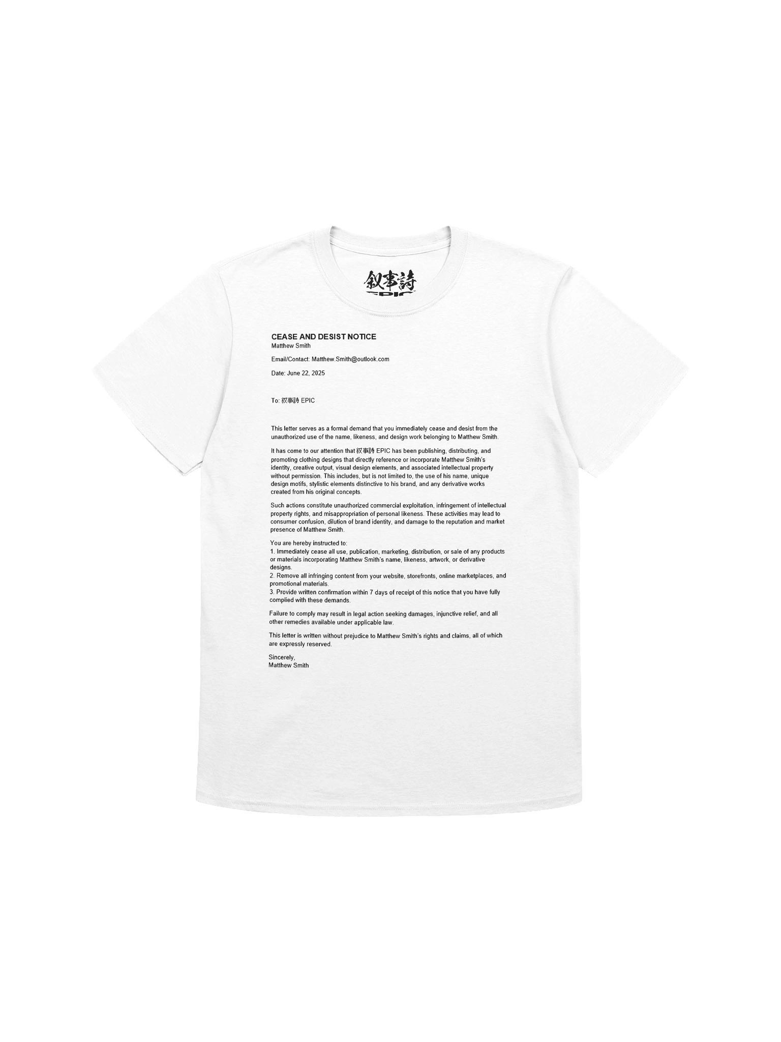 CEASE AND DESIST product image (1)