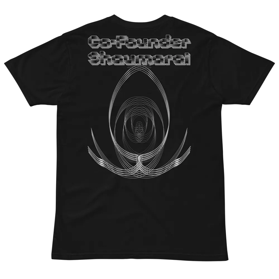 Unisex Premium T-Shirt - Co Founder Shaumarai - White HApex Gear White Logo product image (4)