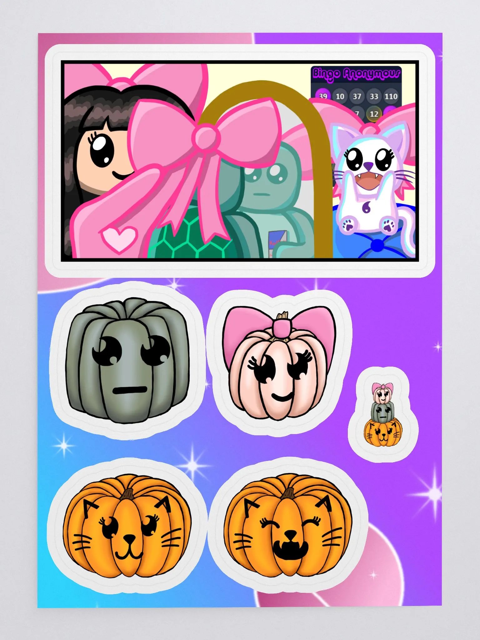 BIG Bingo Anonymous Pumpkin Stack Kit product image (3)