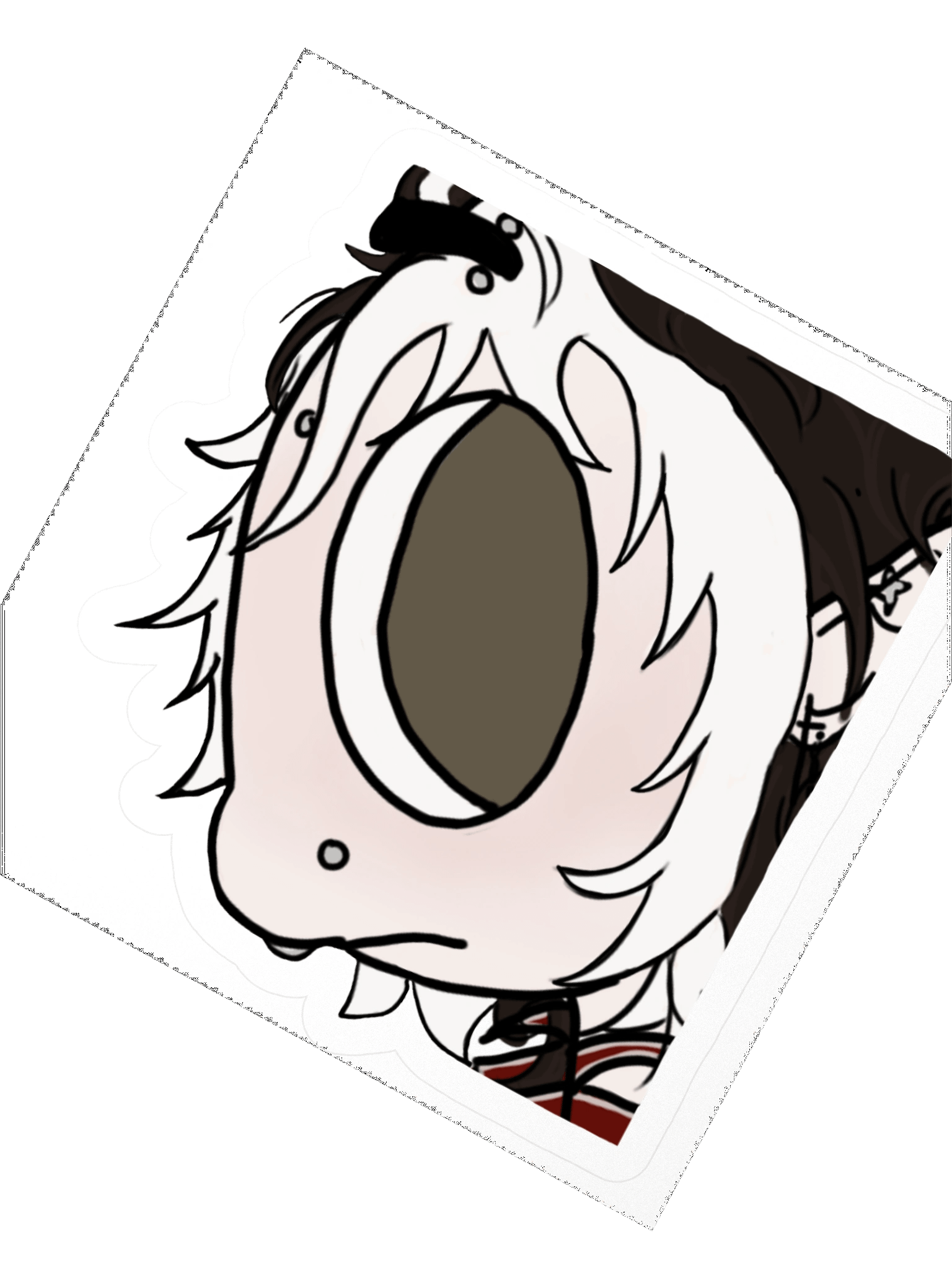 Gloom Side-Eye Sticker product image (2)