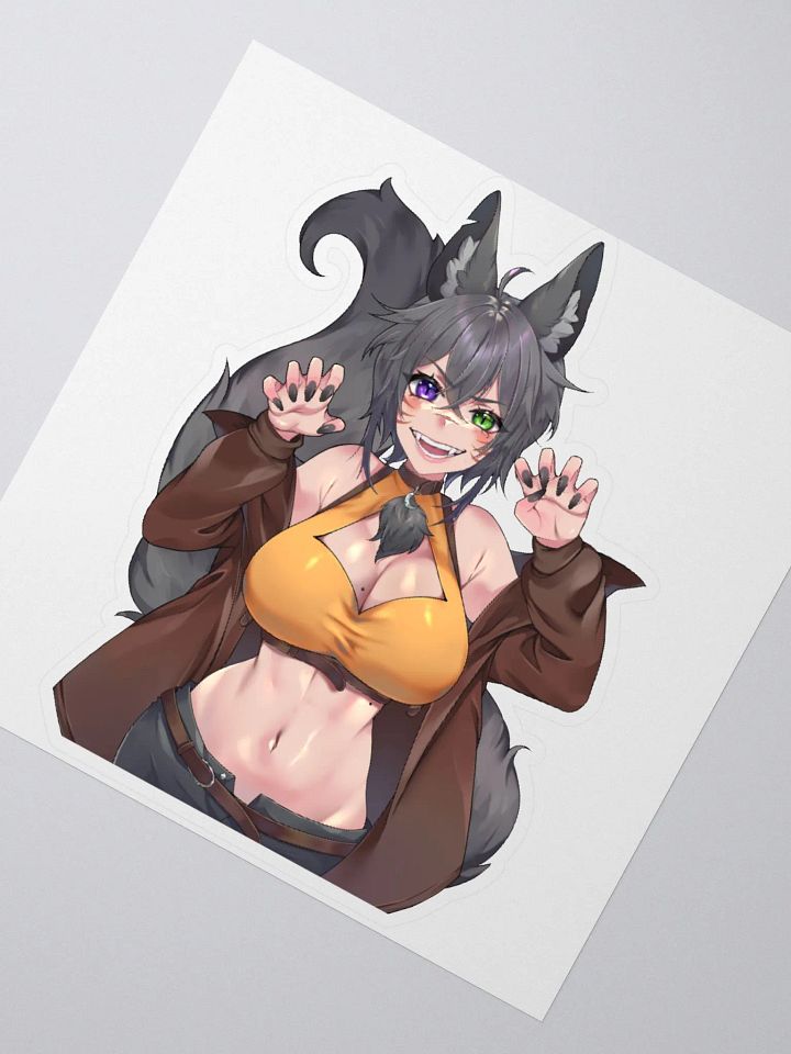 WolfcatRisi Rawr Sticker product image (2)