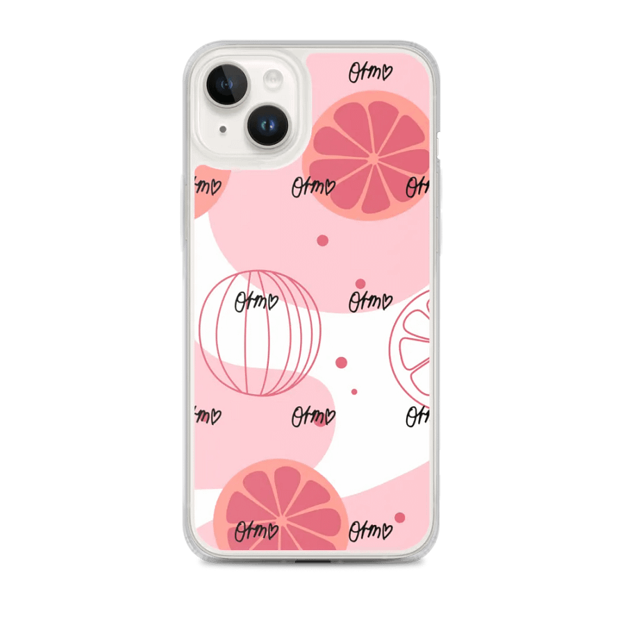 Orm Kornnaphat Collection Apple Phone Case (Orange Design) product image (1)