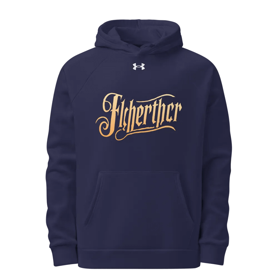 Gradient Fighter Script Hoodie product image (1)