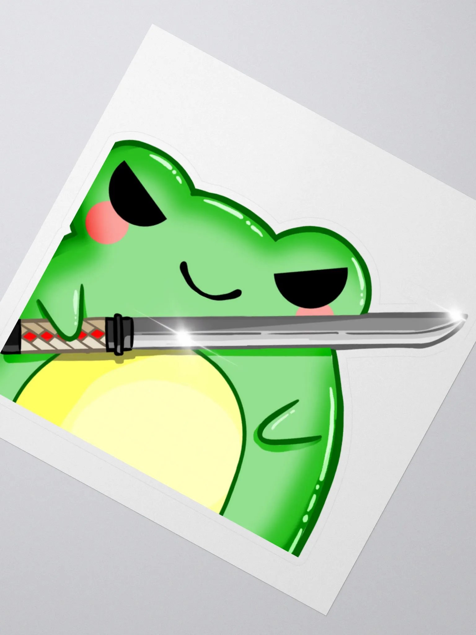 Violent froggo -sticker product image (2)