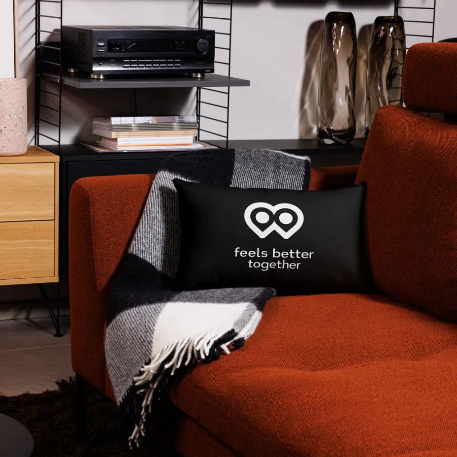Feels Better Together Minimal Pillow Case product image (11)