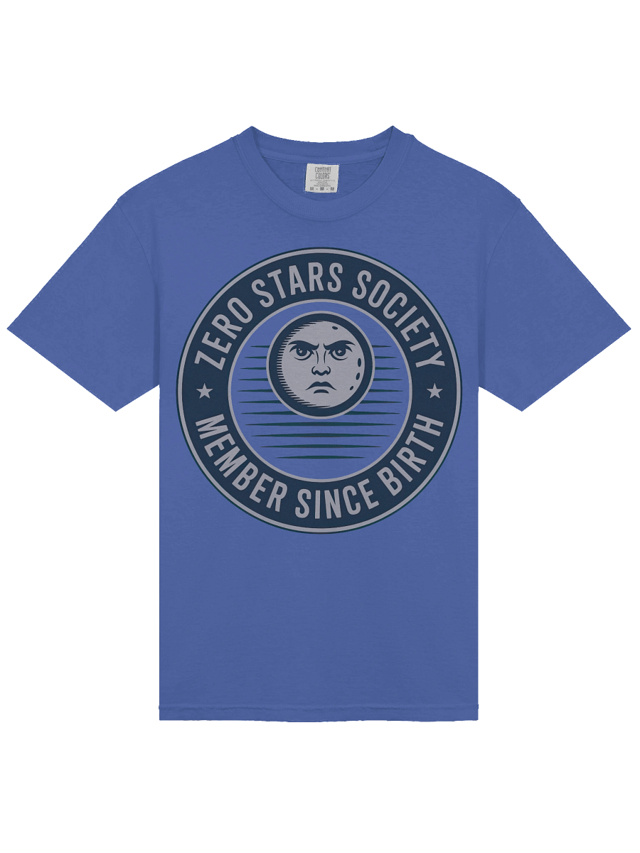 Zero Stars Society – Member Since Birth Tee product image (3)