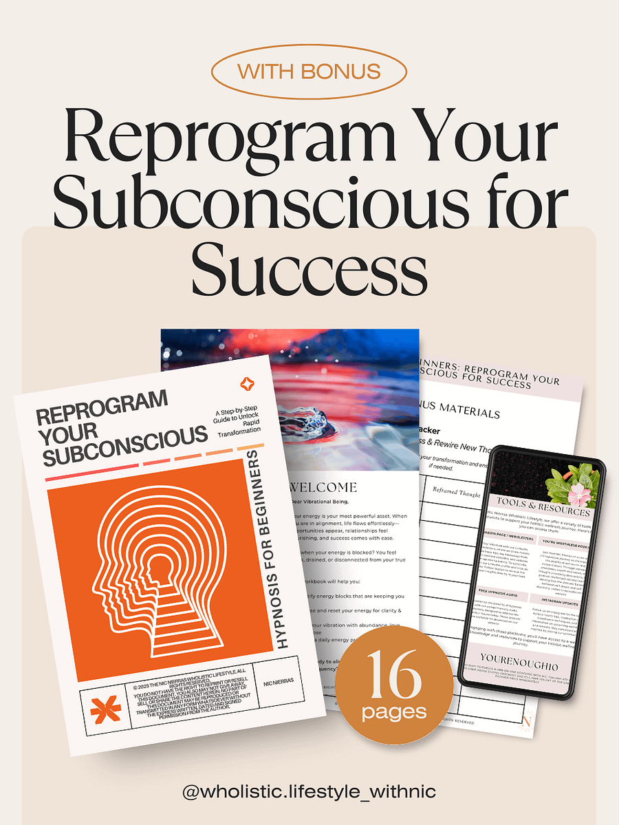 Hypnosis for Beginners – Reprogram Your Subconscious for Success product image (2)