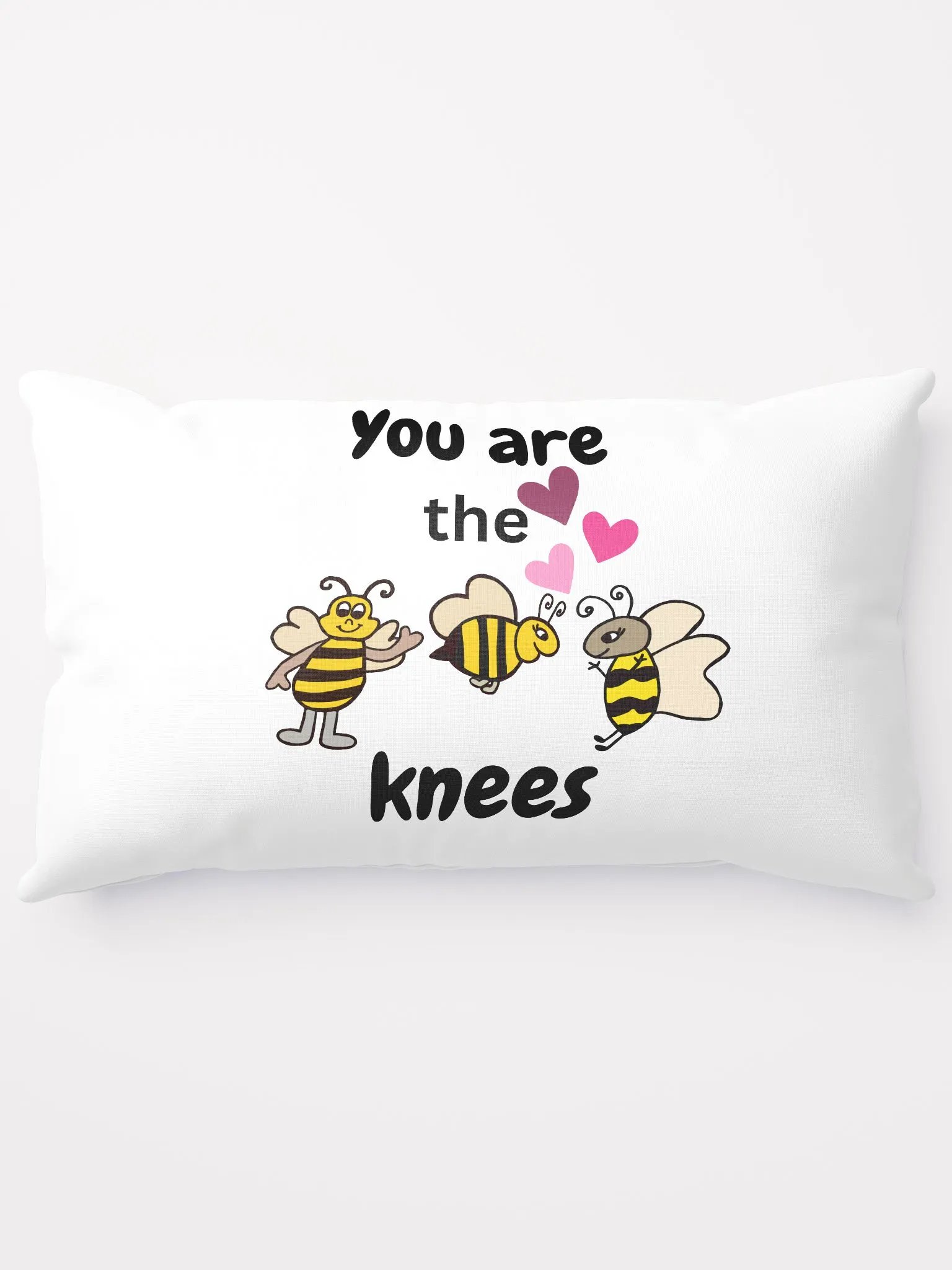 You are the Bees Knees Lovers Quote Pillow product image (9)